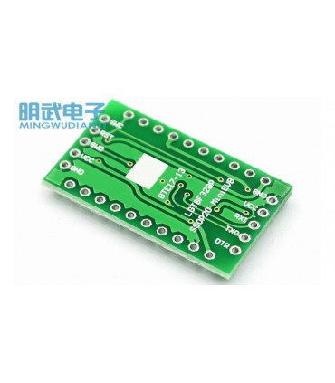Плата контроллер LGT8F328P-SSOP20 MiniEVB аналог Arduino PRO MINI BTE17-13 5V (16837)