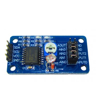 ЦАП АЦП PCF8591 модуль с датчиками 8 бит (15049)