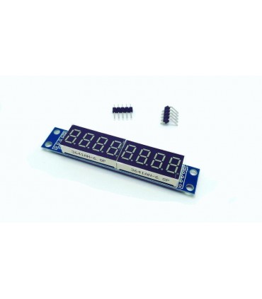Семисегментный LED индикатор на MAX7219 Arduino (14982)