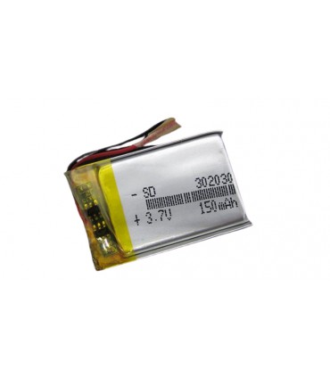Аккумулятор LiPo 302030 30*20*3мм 150mAh с платой защиты для наушников (15808)