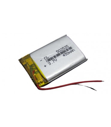 Аккумулятор LiPo 502535 A9 3.7V 500mah 35*25*5мм (15313)
