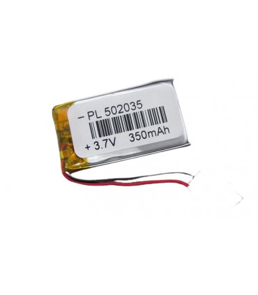 Аккумулятор LiPo 502035 с платой защиты 3.7V (15560)