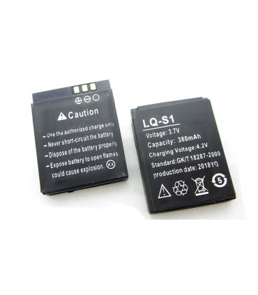 Аккумулятор умных часов Li-Ion 3.7V DZ09 LQ-S1 GPS 380mAh 5*24*31mm (15537)