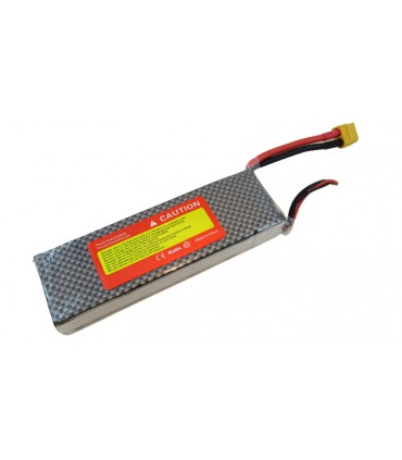 Аккумулятор квадрокоптера LiPo 11.1V 45C 4200mah 3S XT60 292г 135*43*27мм (16022)