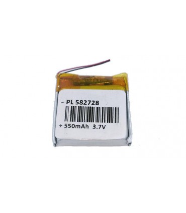 Аккумулятор для часов LiPo 582728 28*27*5.8мм 550mAh 3.7V (16857)