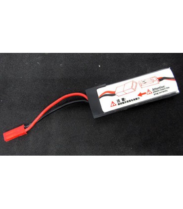 Высокотоковый аккумулятор LiPo 3.7V 35C 751655 801855 500mah jst 14.6g (16003)