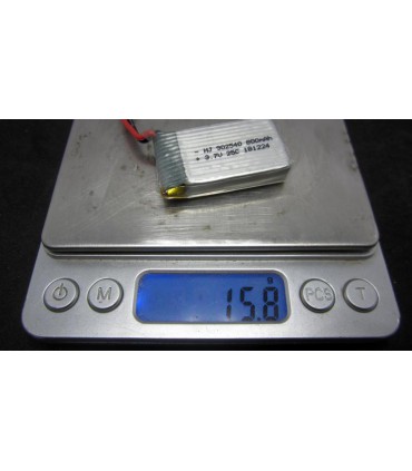 Высокотоковый аккумулятор LiPo 3.7V 25C 902540 800mah small white 15.8g (16000)