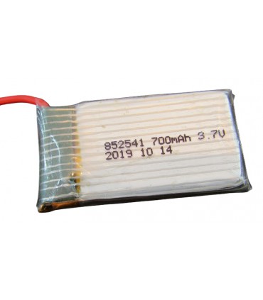 Высокотоковый аккумулятор LiPo 3.7V 25C 852541 700mah small white jst molex 51005 16.1g (15999)