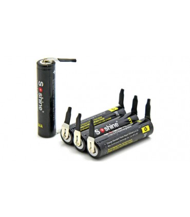 Аккумулятор Li-Ion 3.7V Soshine AAA 10440 с лепестками (17194)