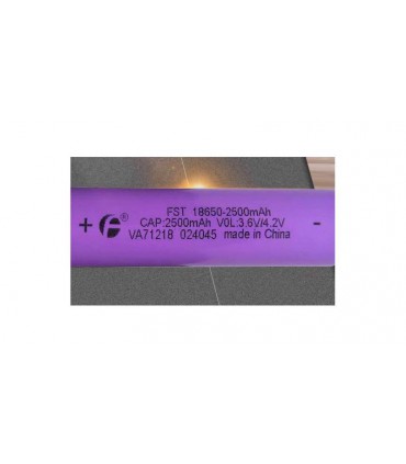 Аккумулятор FirstBattery Li-Ion FST18650 18650 2500mah 5C (17037)