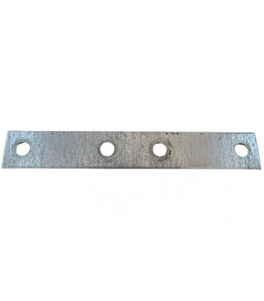 Пластина металлическая узкая 100*15*1.8мм (18012)