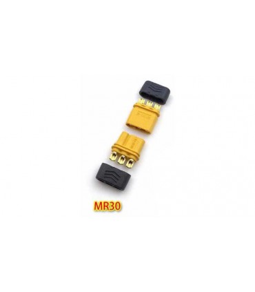 Штекер разъем нейлоновый MR30-m пара 30A (16697)