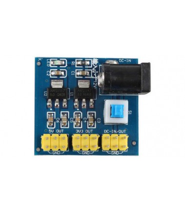 Модуль питания DC 3.3V 5V 12V Arduino (12557)