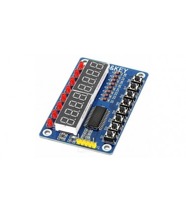 Модуль клавиатуры и светодиодной индикации TM1638 LEDKEY (12469)