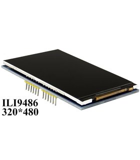 Дисплей TFT LCD 3.5 дюйма ILI9486 универсальный для Arduino Mega 2560 Arduino Uno (16143) Дисплей TFT LCD 3.5 дюйма ILI9486 универсальный для Arduino Mega 2560 Arduino Uno (16143)