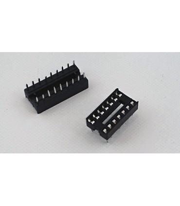 Панелька для микросхем IC гнездо dip-14pin (10235)