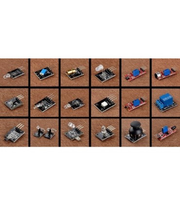 Набор из 37 модулей и датчиков Arduino Kit с органайзером (12637)