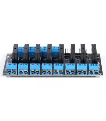 Модуль реле твердотельного 8-канальный на G3MB-202P 5V 2A (17525)