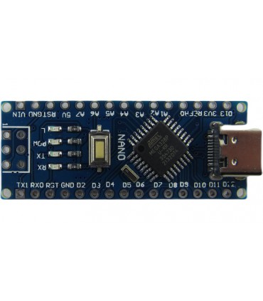 Плата Arduino Nano V3.0 ATmega328P CH340 Type C (18921)