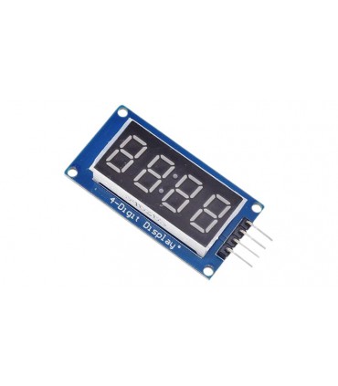 LED индикатор I2C драйвер TM1637 4-разрядный Arduino (12512)