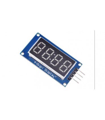 LED индикатор I2C драйвер TM1637 4-разрядный Arduino (12512)