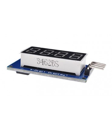 LED индикатор I2C драйвер TM1637 4-разрядный Arduino (12512)