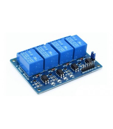 4-х канальный модуль реле 05VDC для Arduino AVR ARM Pic (10198)