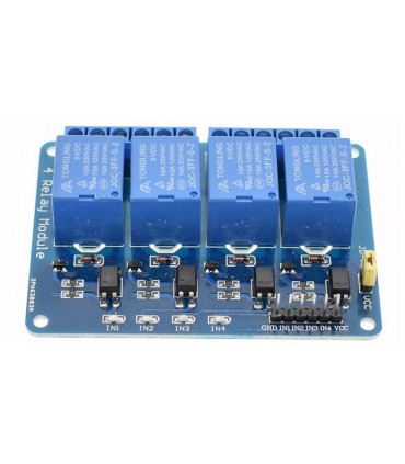 4-х канальный модуль реле 05VDC для Arduino AVR ARM Pic (10198)