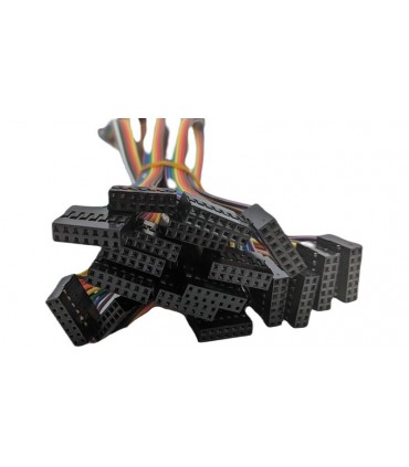 Кабельный шлейф Dupont 7pin 2 ряда 2.54мм 310мм (19388)