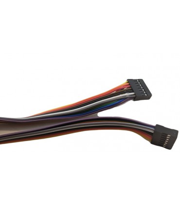Кабельный шлейф Dupont 7pin 2 ряда 2.54мм 310мм (19388)