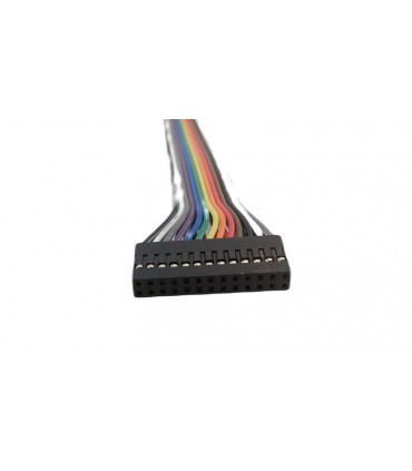 Кабельный шлейф Dupont 13pin 2 ряда 2.54мм 310мм (19393)
