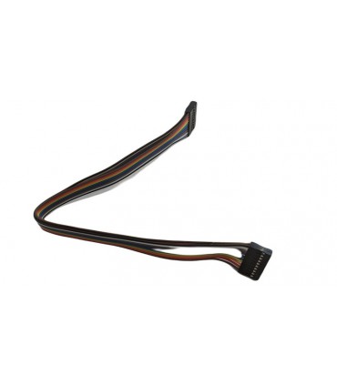 Кабельный шлейф Dupont 10pin 2 ряда 2.54мм 310мм (19391)