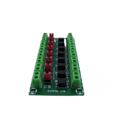 Модуль оптопара PC817 8-канальный с изоляцией. (18982)