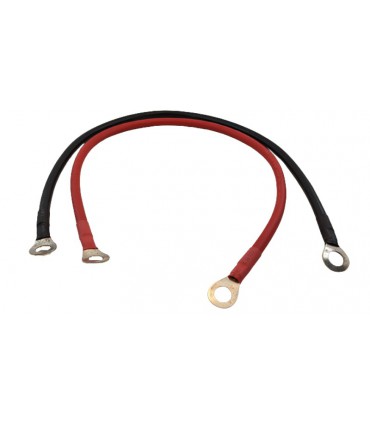 Клеммы силовые с кабелем под инвертор 60см M12 (19445)