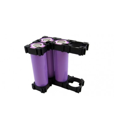 Модульный крепеж холдер держатель конструктор на два аккумуляторы 21700 пара (17406)