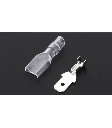 Клемма ножевая изолированная папа 4.8мм (14311)