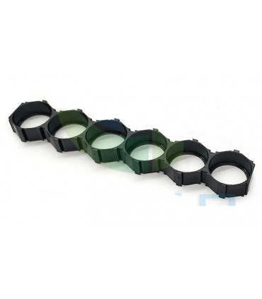 Холдер для аккумуляторов смещенный 3S 18650 2шт (18209)