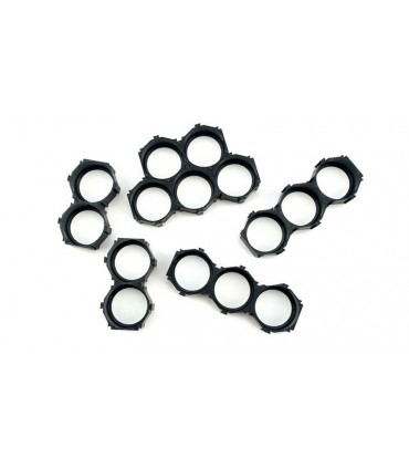 Холдер для аккумуляторов смещенный 3S 18650 2шт (18209)