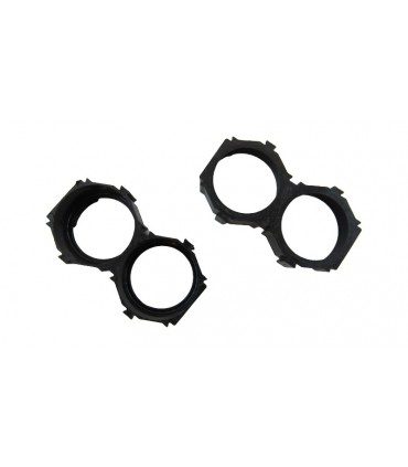 Холдер для аккумуляторов смещенный 2S 18650 2шт (18208)