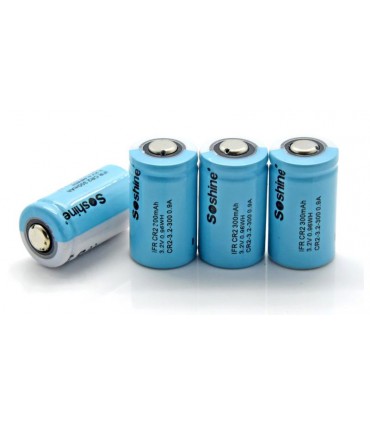 Аккумулятор Soshine 15266 IFR CR2 LiFePo 3.2V 300mAh (14998)