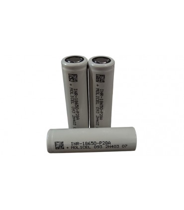 Аккумулятор для квадрокоптеров дронов 18650 Molicel INR18650-P28A 2800mAh 35А (19272)