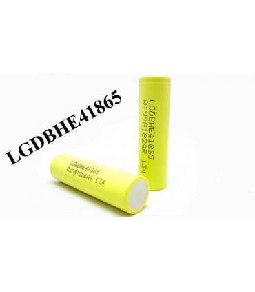 Аккумулятор Li-Ion LG 18650 LGDBHE41865 35A 2500mAh 3.7V 13mOm (15422)