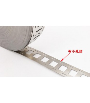 Никелированная стальная лента для сварки аккумуляторов 0.12*27мм 1м (18195)