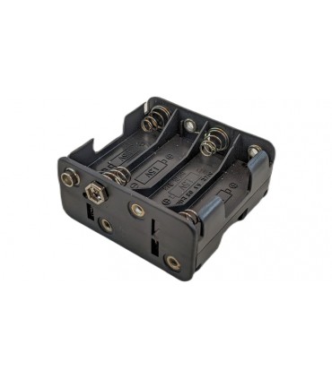 Холдер бокс для аккумуляторов батареек 8*AA 8*14500 (15446)