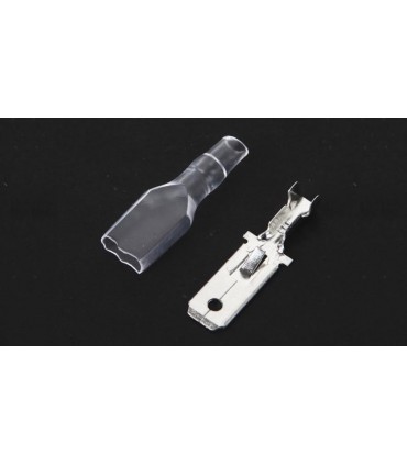 Клемма ножевая изолированная папа 6.3мм (14313)