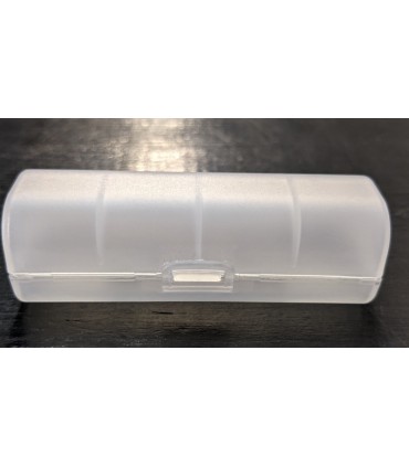 Бокс для хранения аккумуляторов 18650 пластик (19360)