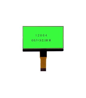 Дисплей LCD 12864 LX-12864N8 LCD12864 66*52мм с площадкой (16369)