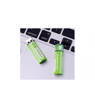 Аккумулятор заряд от usb Doublepow AA 14500 1.5V Li-Ion 1200mAh (17294)