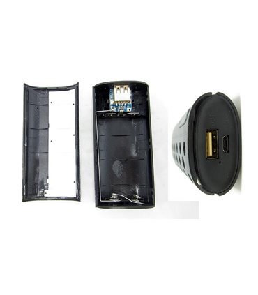 Powerbank павербанк для зарядки телефона 2*18650 5V 1A DIY (15700)