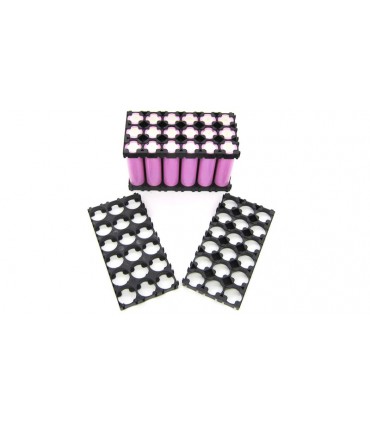 Аккумуляторный холдер для соединения в секции 3*6 штук 18650 пара (16309)